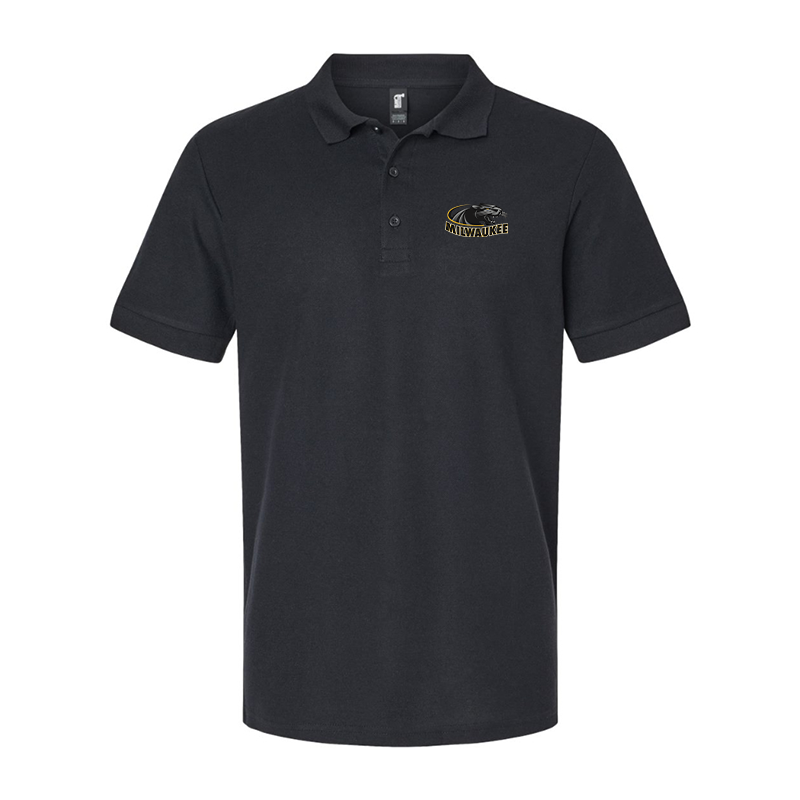 Men's Wisconsin Milwaukee Panthers Gildan Hammer Pique Polo
